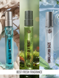 Best Fresh Fragrances (Spirit of a Beast-10ml, Himalayan Daze-10ml, Bleu De Marine-10ml)